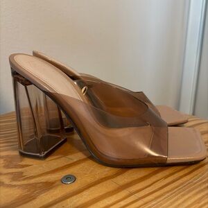 Zara Clear heels